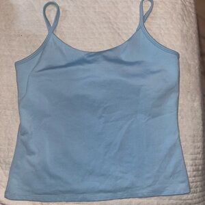 New York & Company Sky Blue Camisole